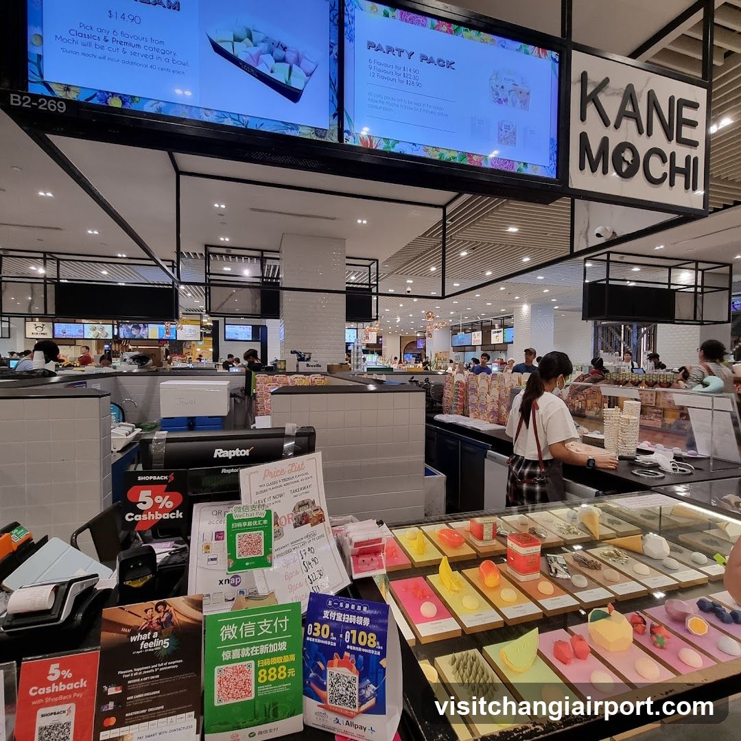 Kane Mochi Counter Interior