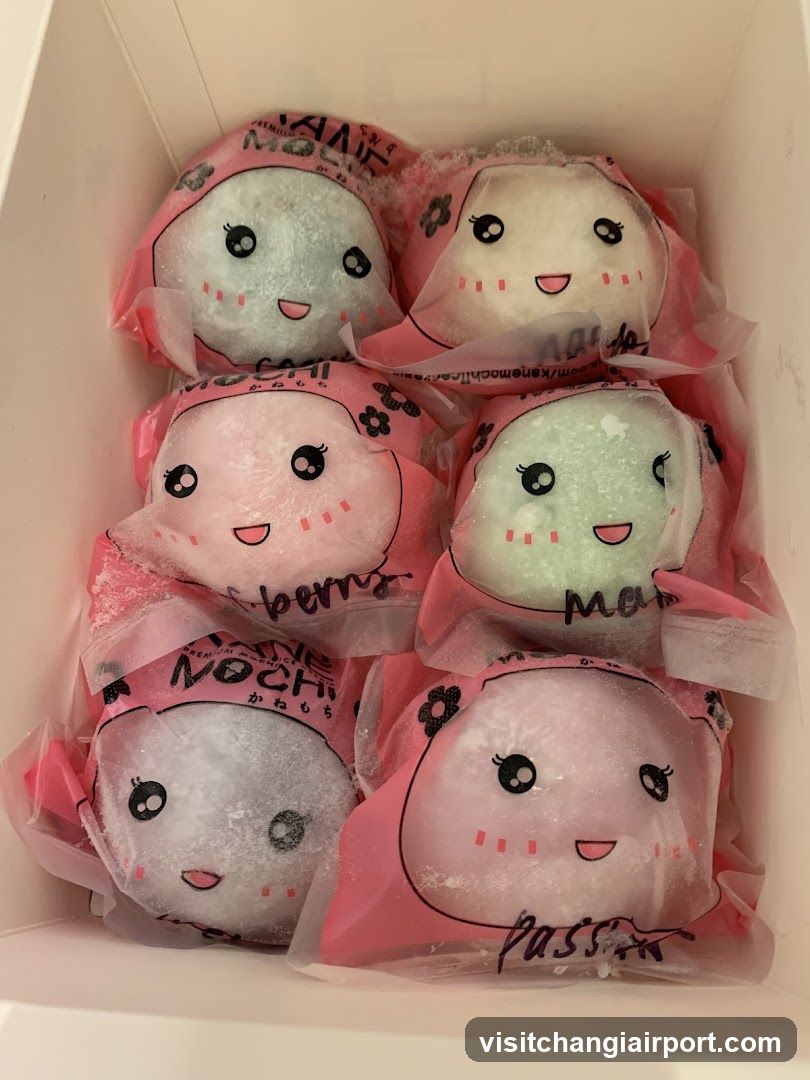 Packaged Mochi Desserts