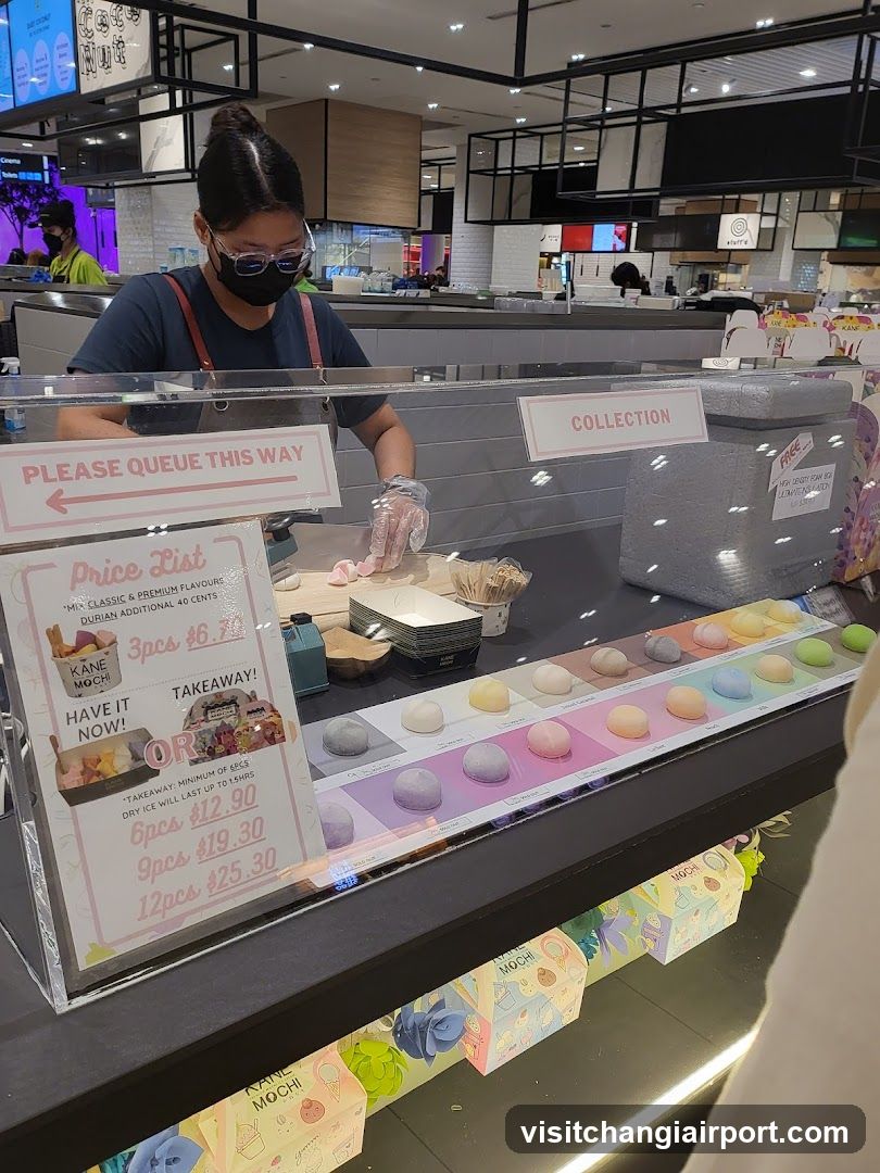 Dairy Milk Dali Mochi Counter