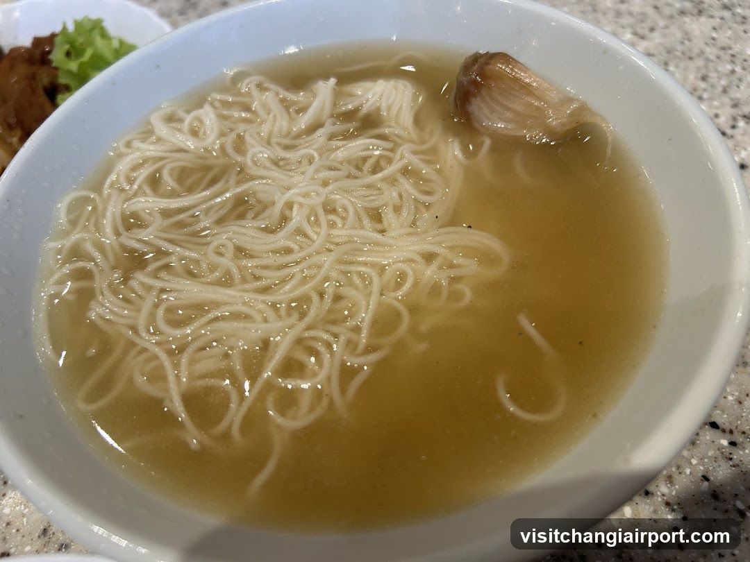 Bowl of Noodles with Broth