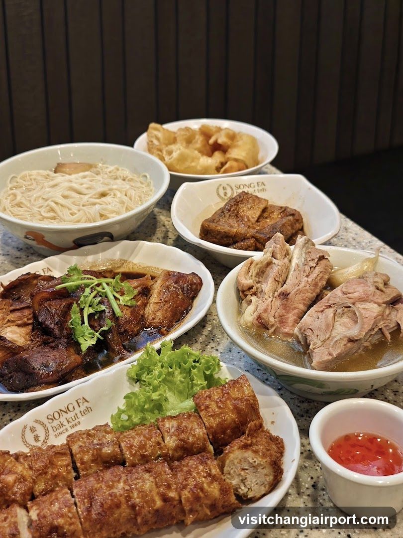 Song Fa Bak Kut Teh Meal Spread