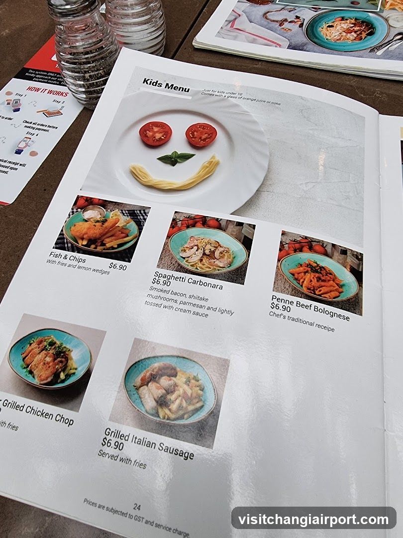 Kids Menu