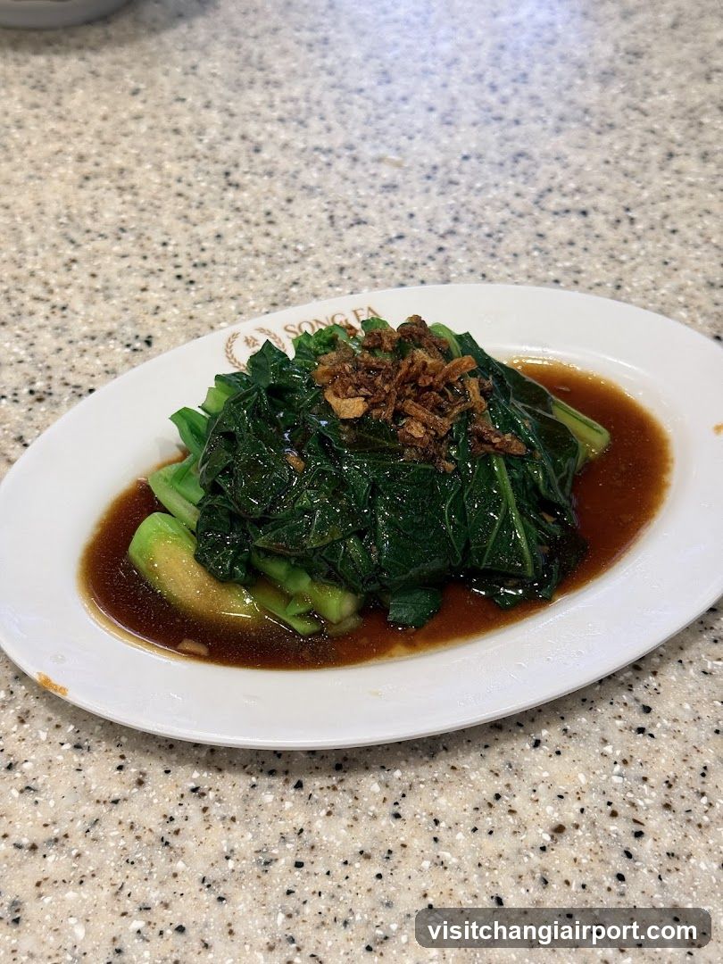 Stir-fried Greens with Sauce