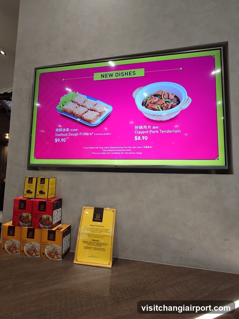 New Dishes Display