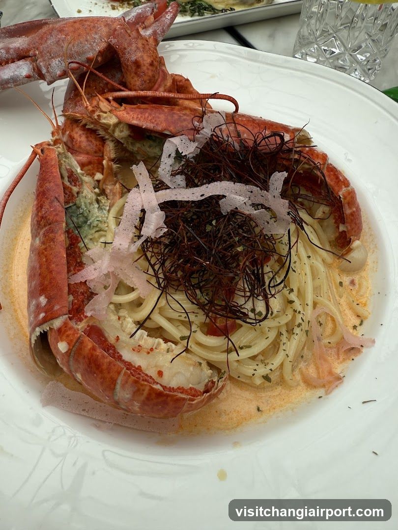 Lobster Pasta Dish