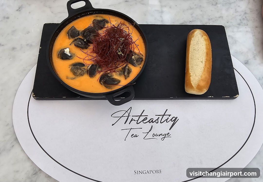 Arteastig Tea Lounge Dish Presentation