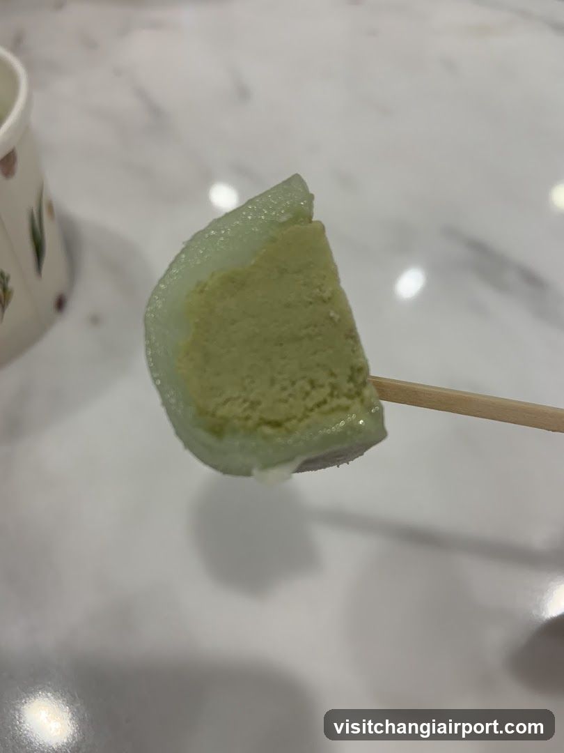 Matcha Dessert on Stick