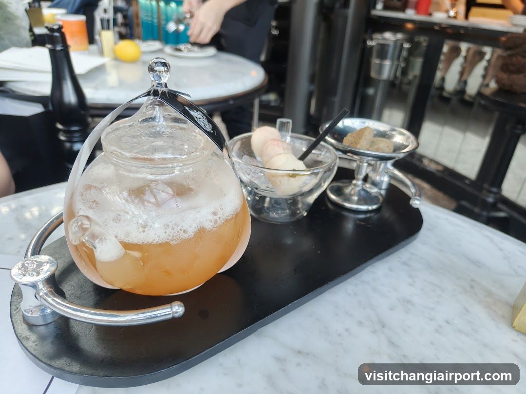 Tea Service at Cafe