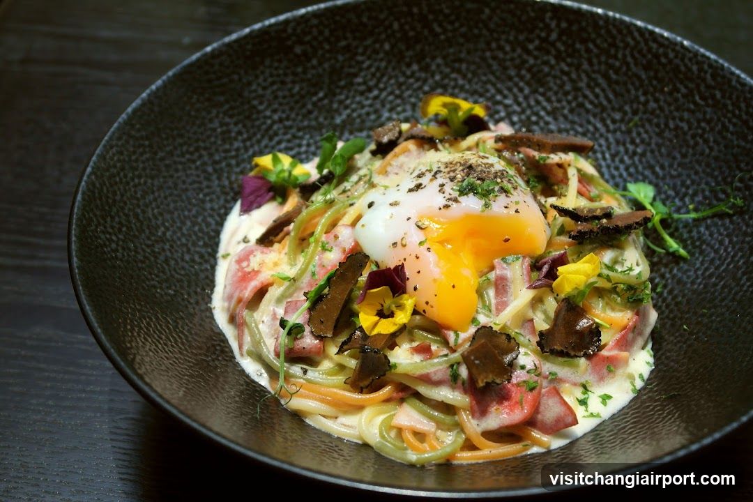 Pasta with Egg and Tofu