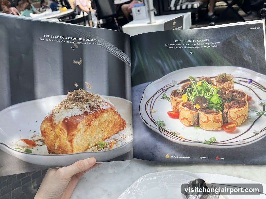 Restaurant Menu Spread