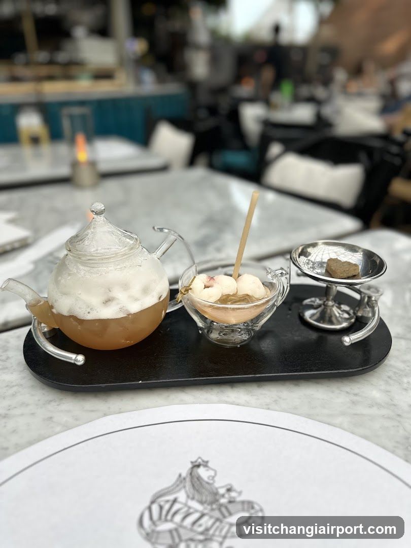 Tea Set with Dessert and Side Dish