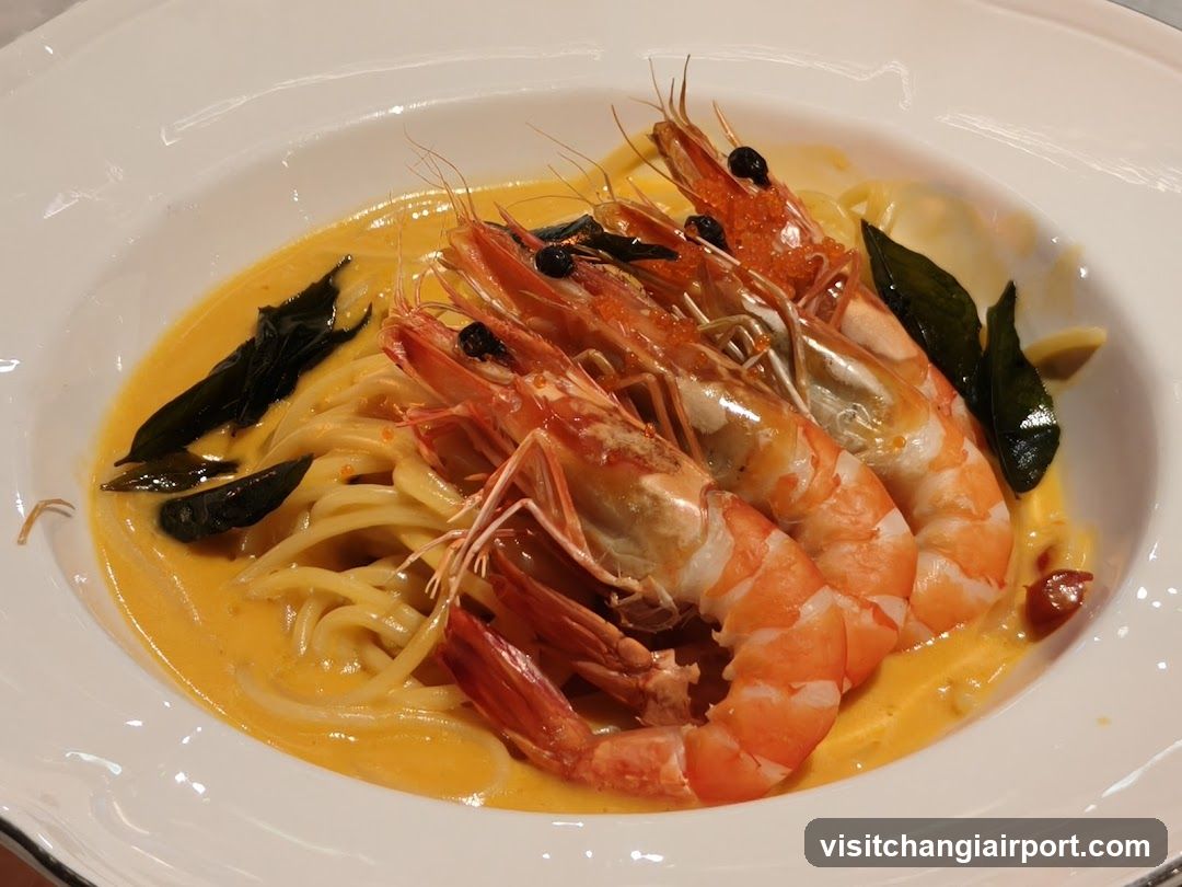 Shrimp Pasta with Curry Sauce