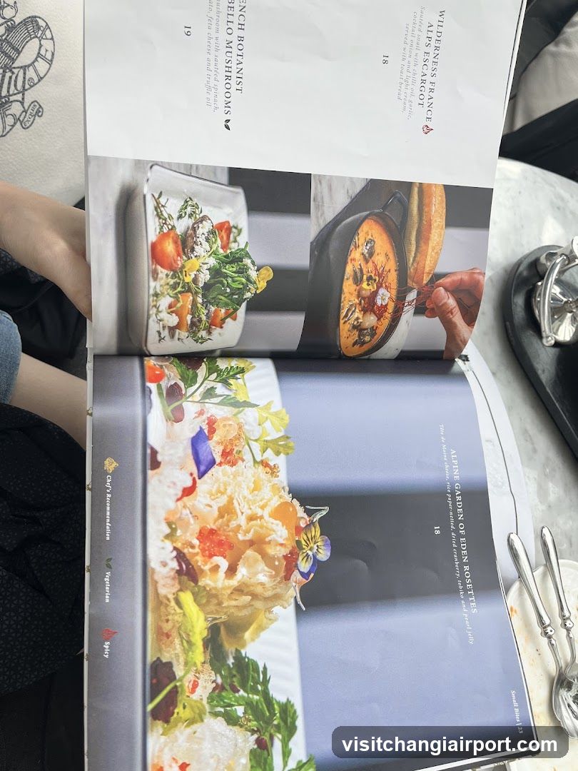 Food Menu Spread