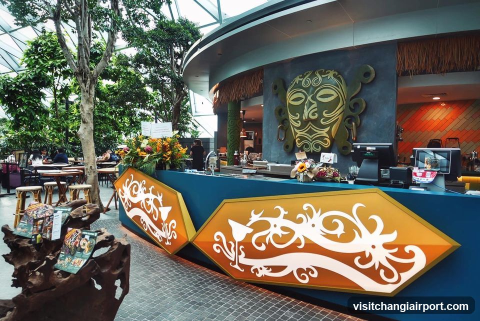 Tiki Bar Interior