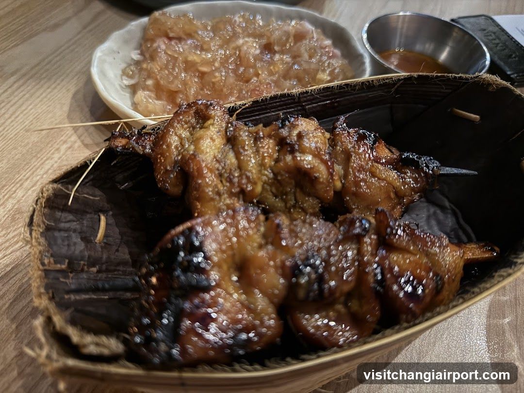 Grilled Chicken Skewers with Side Dish