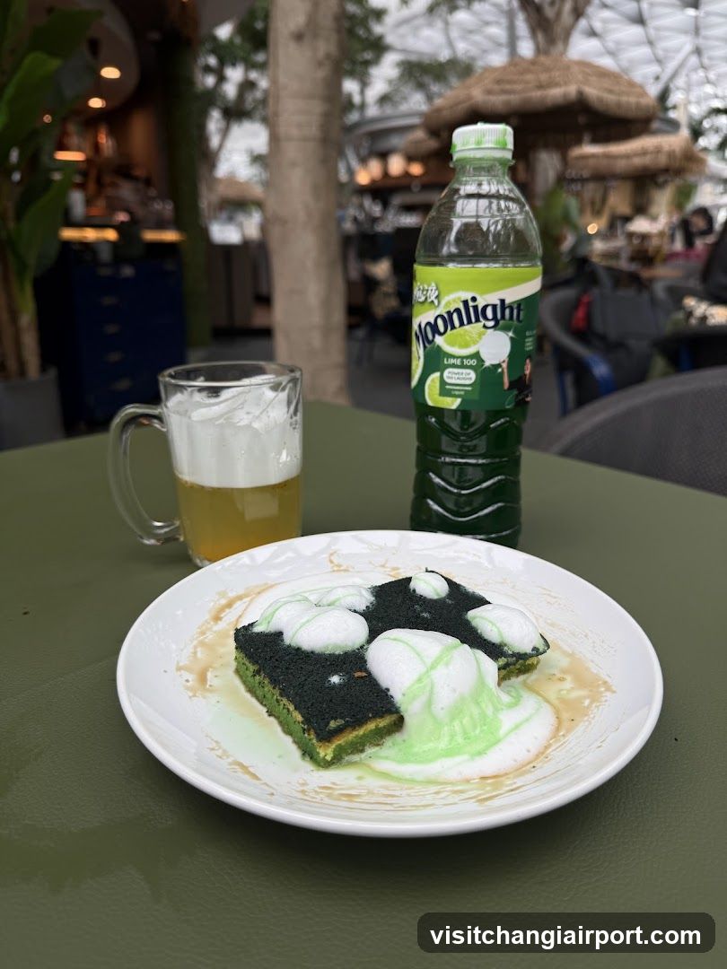Food and Drink at Outdoor Cafe