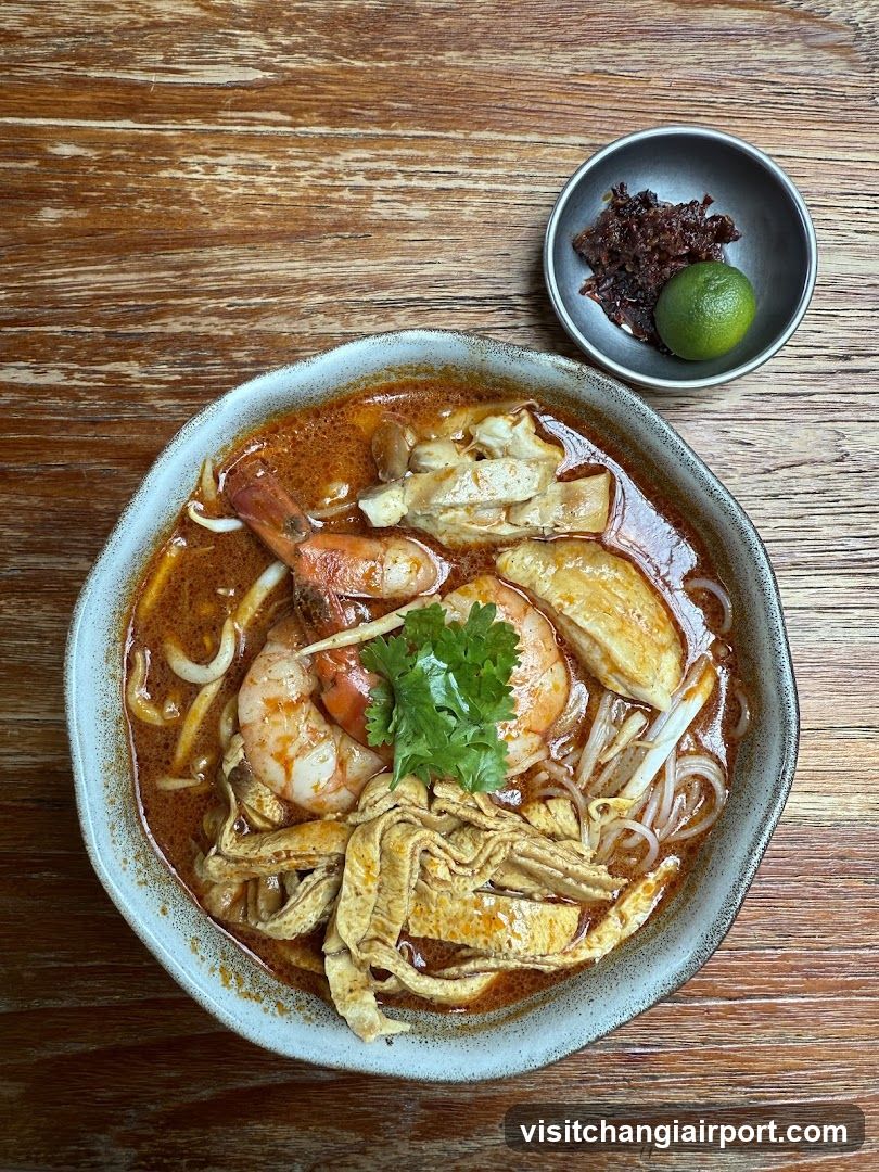Spicy Noodle Dish with Shrimp and Lime