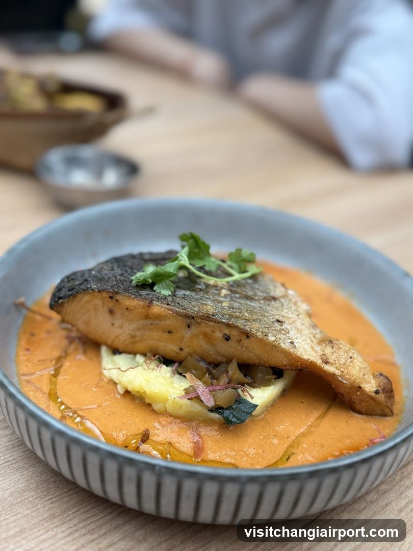 Fish Dish with Curry Sauce