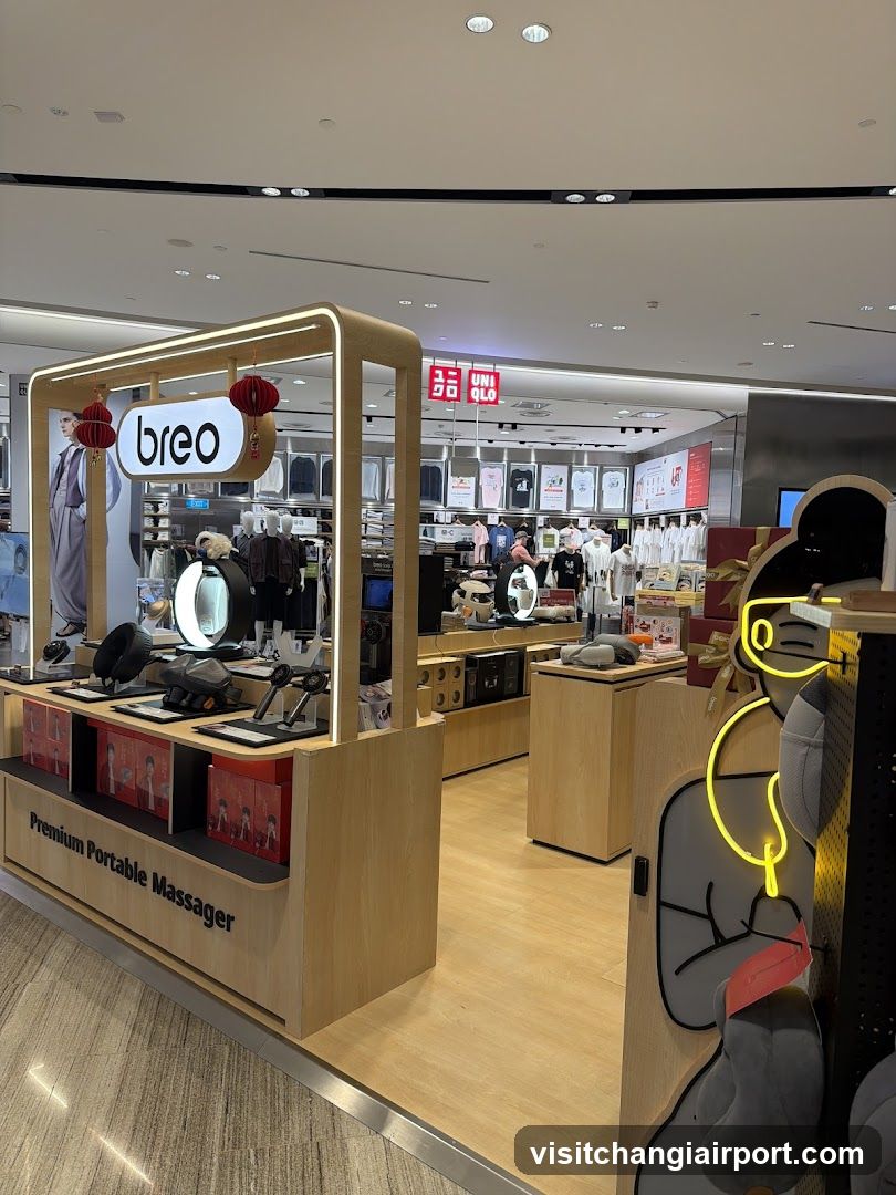 Breo Portable Massager Display