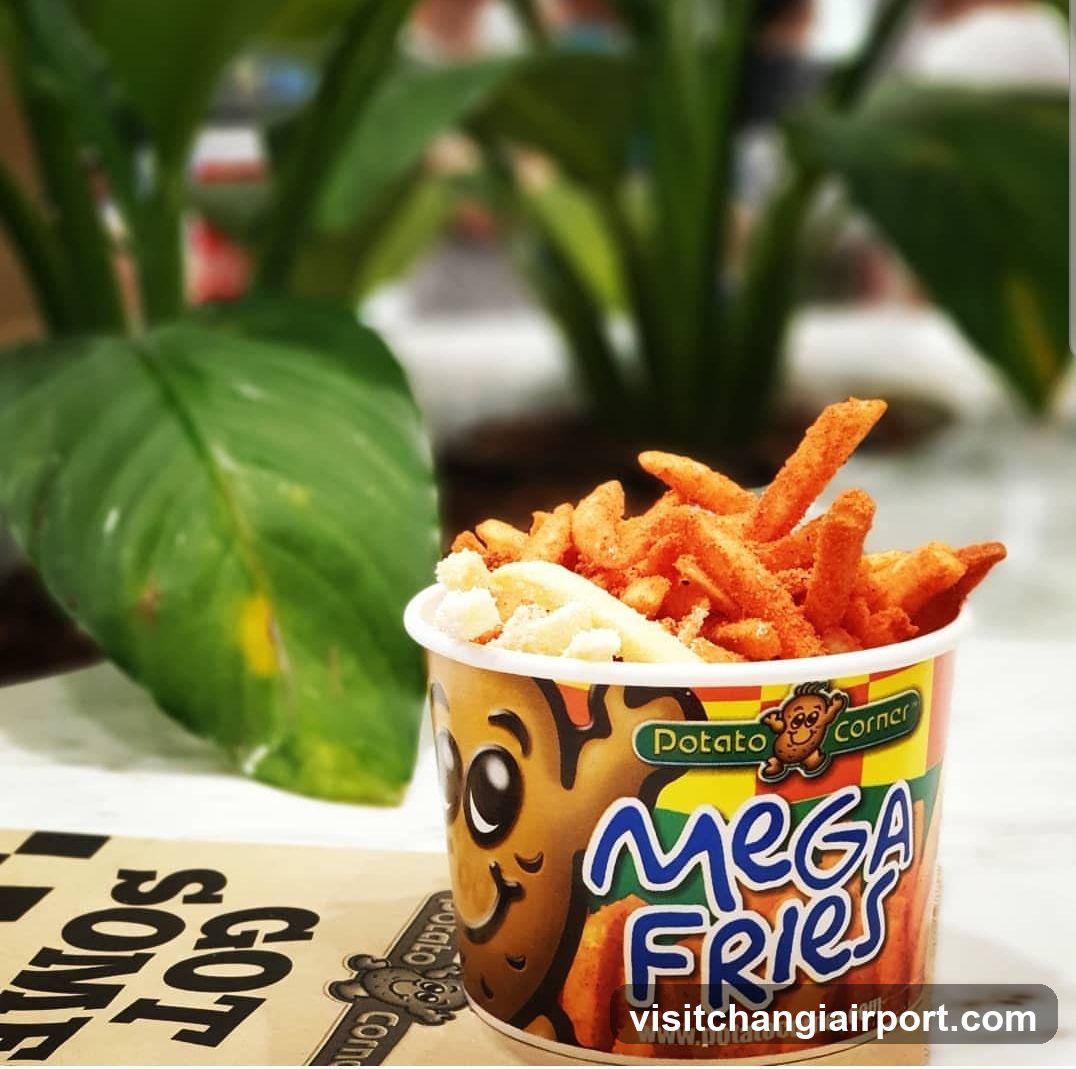Potato Corner Mega Fries Cup