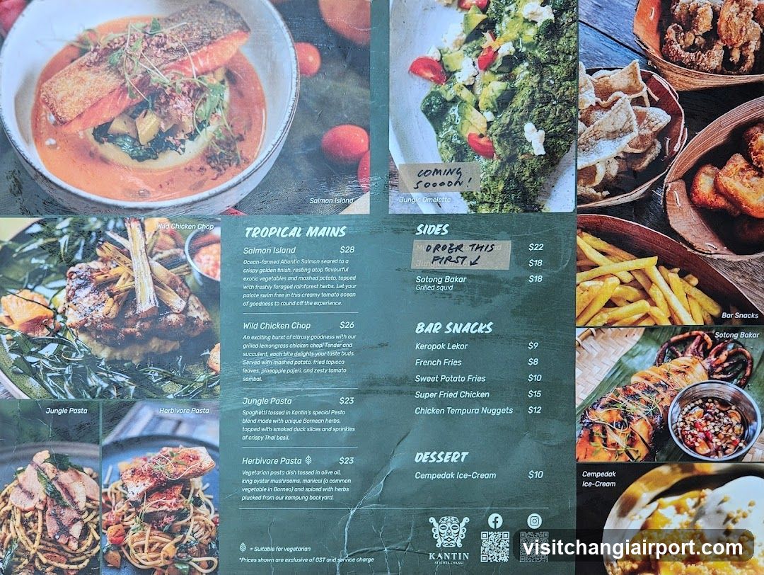 Kantin Menu Board