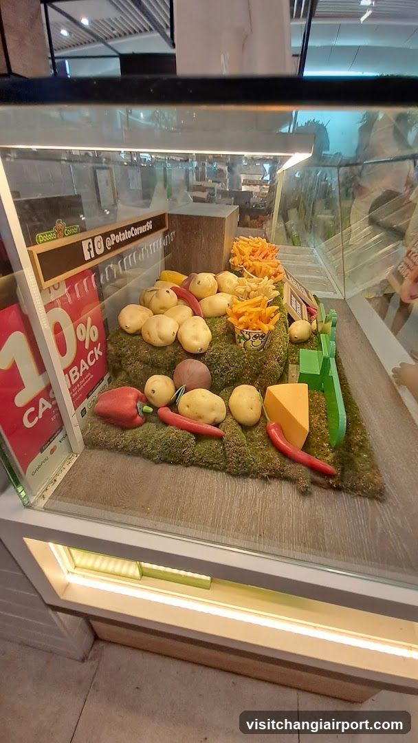 Potato Corner Display