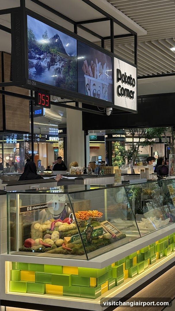 Potato Corner Display