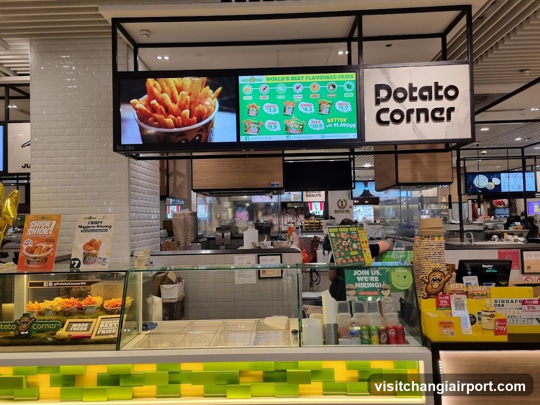 Potato Corner Food Stall