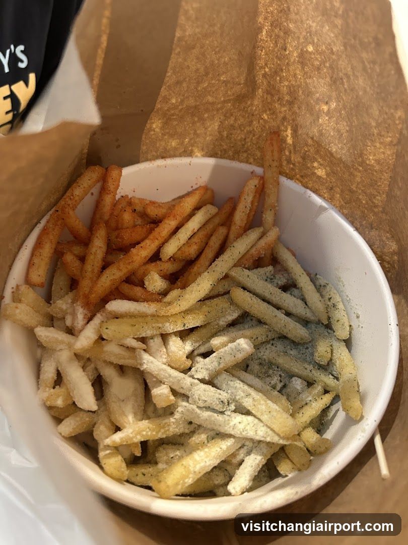 Seasoned Fries in Bowl