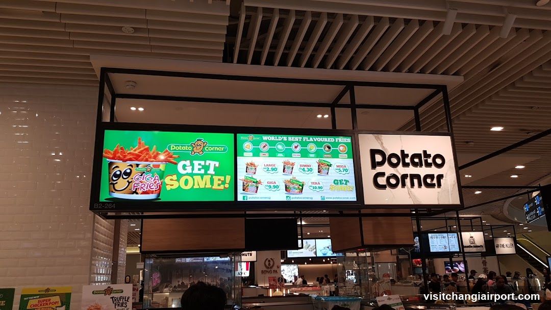 Potato Corner Storefront Interior View
