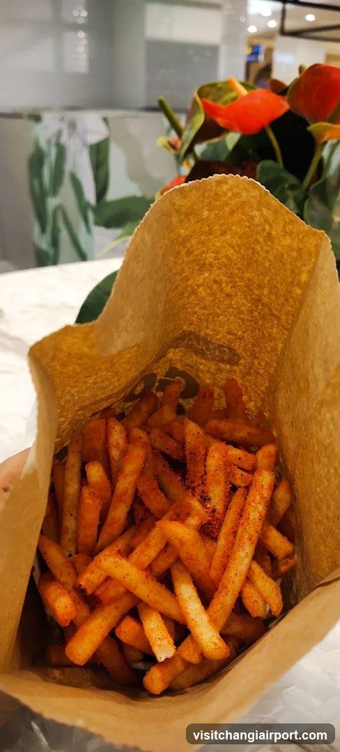 Fries in Paper Bag