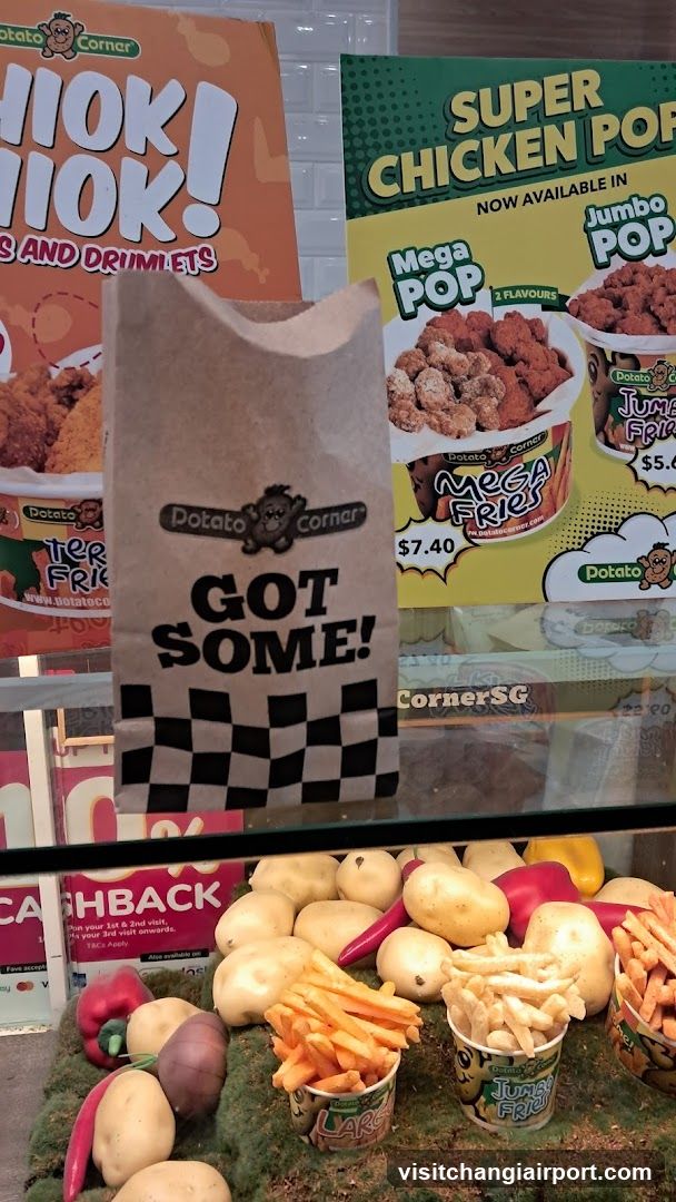 Potato Corner Display