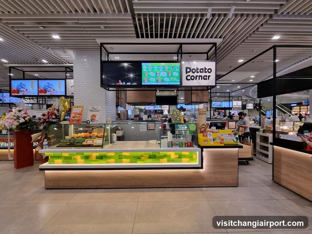 Potato Corner Food Stall