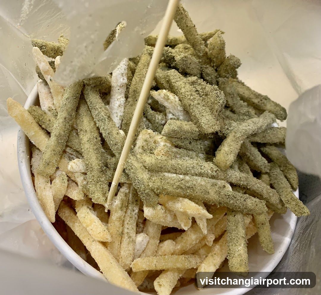 Spiced Fries in Bowl