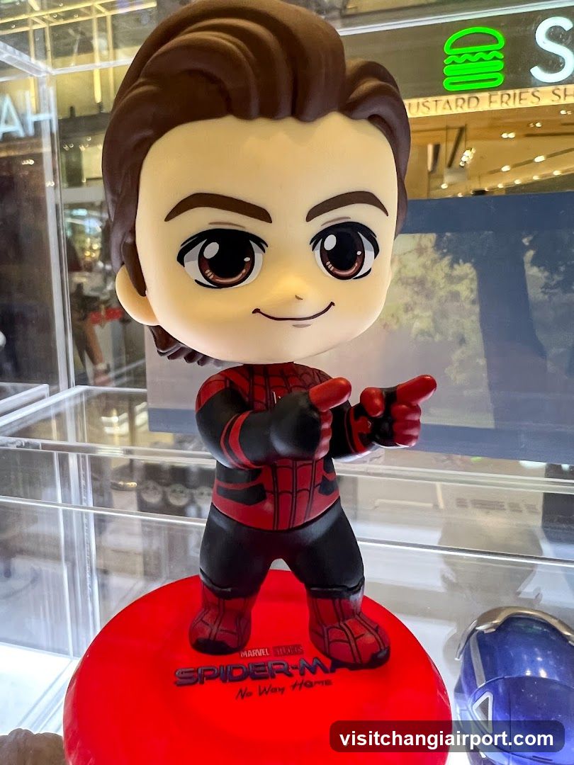 Spider-Man Bobblehead Display