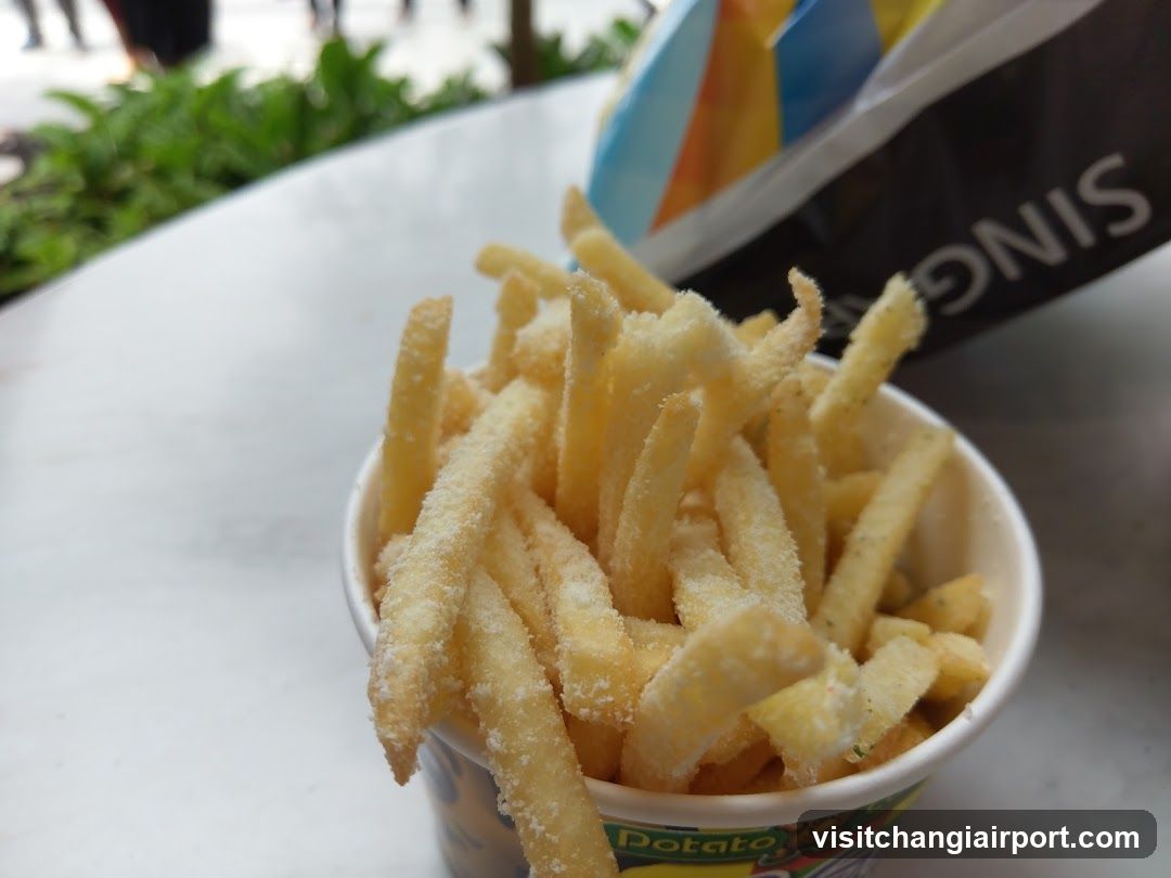 Sugared French Fries in Cup