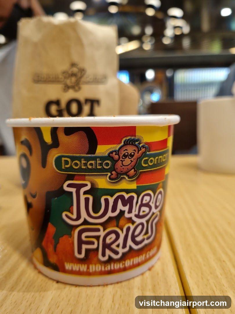 Potato Corner Jumbo Fries Cup