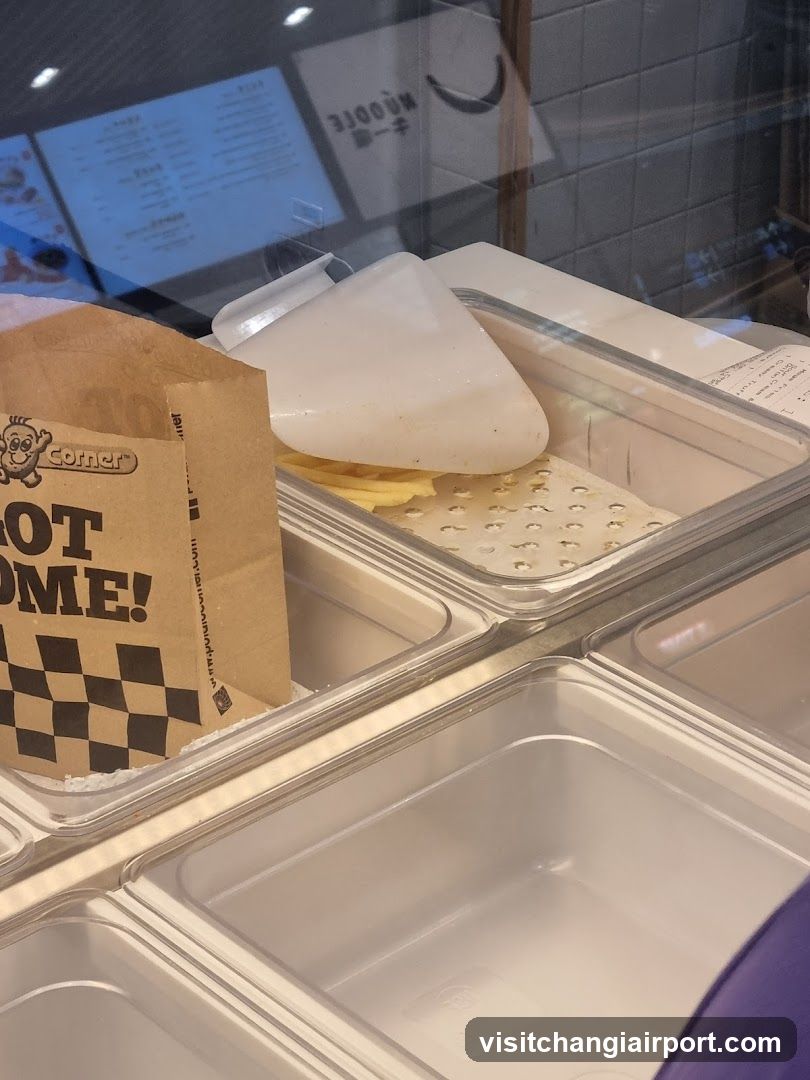 Food Display Counter with Packaging