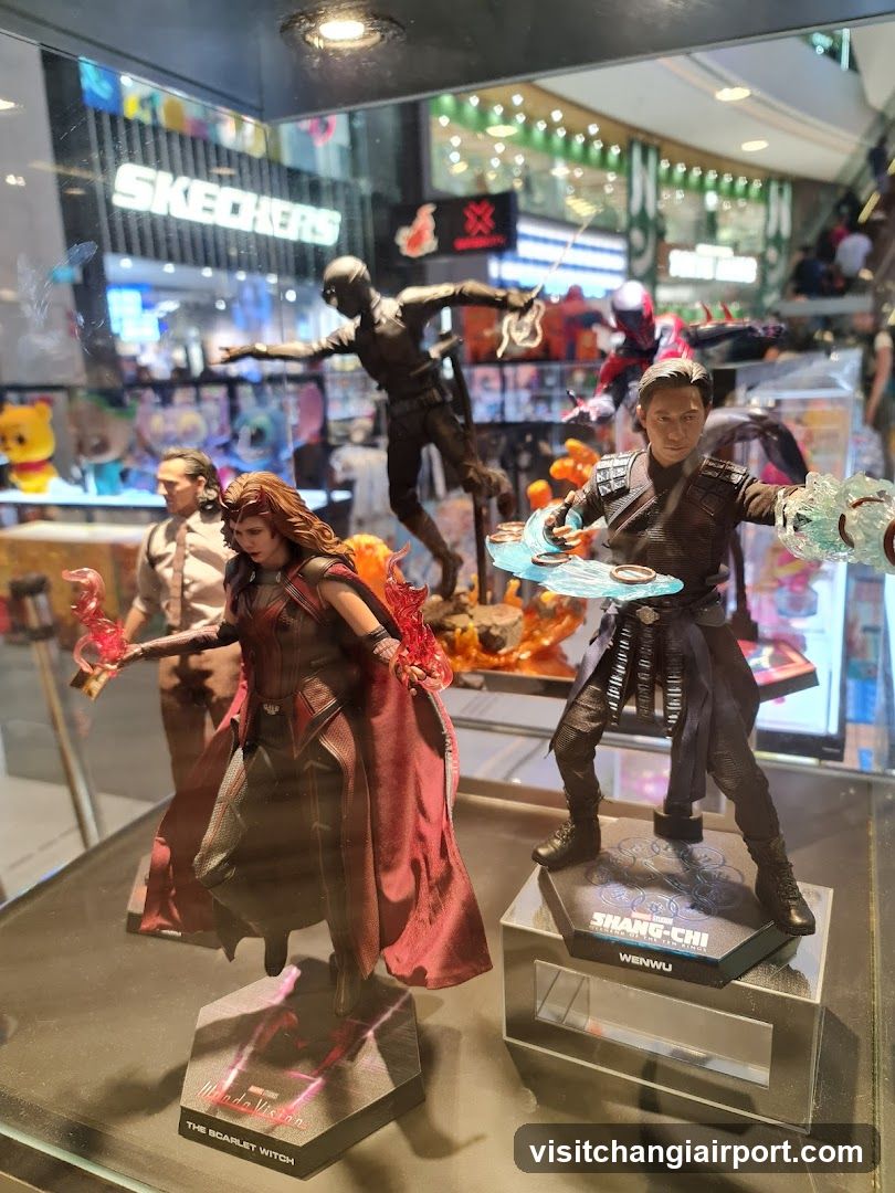 Marvel Action Figures Display