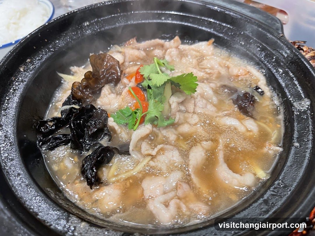 Hot Pot Dish in Clay Pot