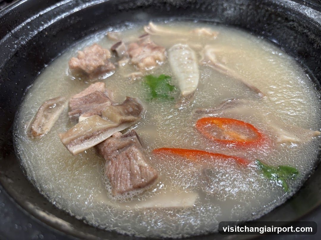 Braised Beef Soup in Clay Pot