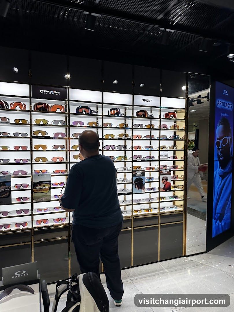 Sunglasses Display Store Interior