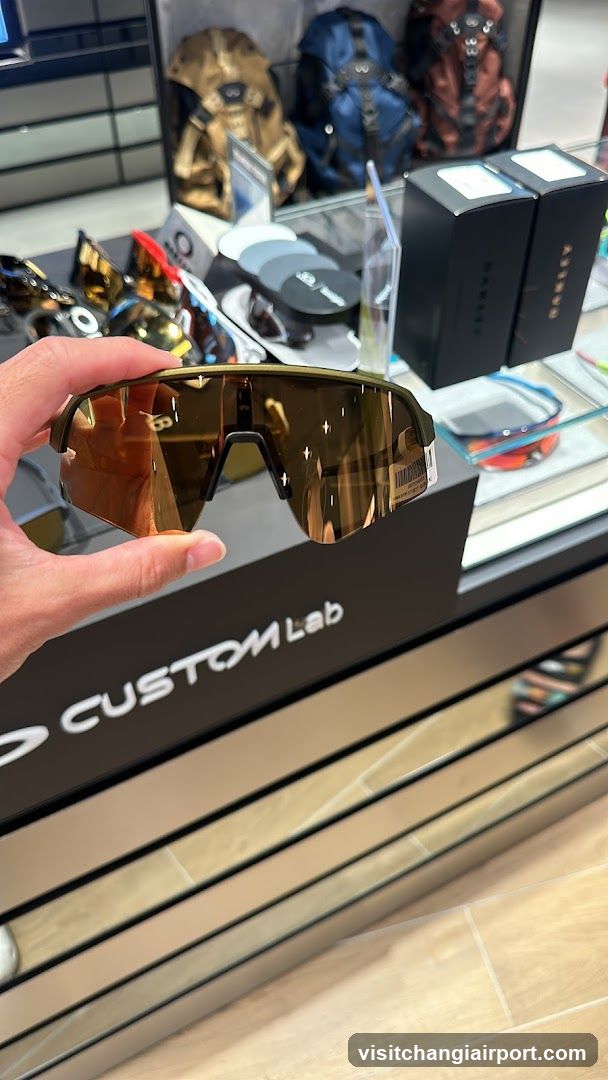 Sunglasses Display in Store