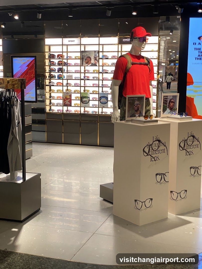 Eyewear Store Interior Display