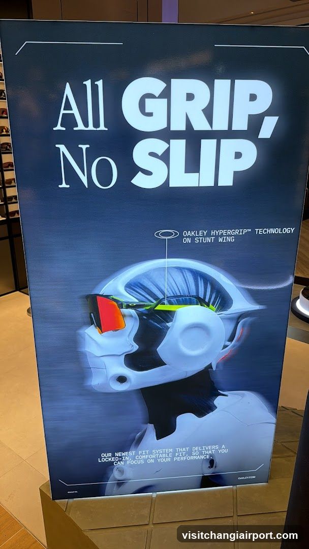 Oakley Hypergrip Technology Ad