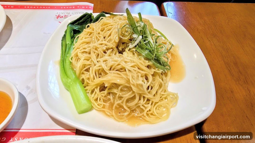 Noodle Dish with Greens