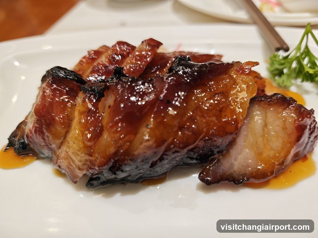 Sliced Roasted Pork with Glaze