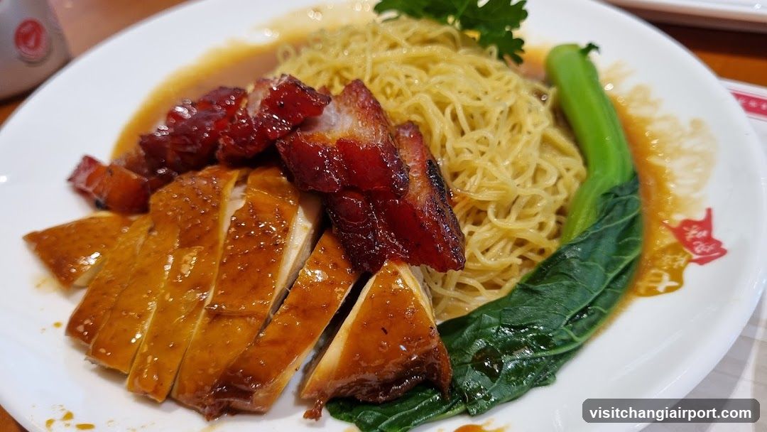 Roast Chicken and Pork Noodles