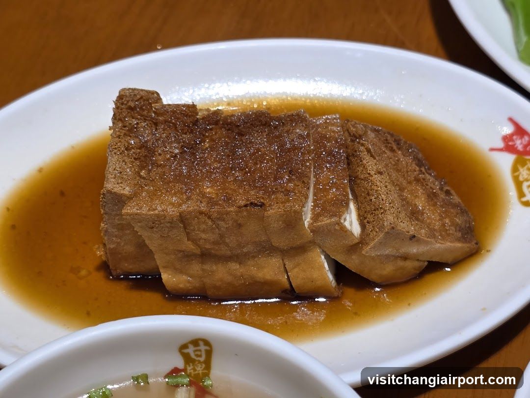 Braised Tofu with Soy Sauce