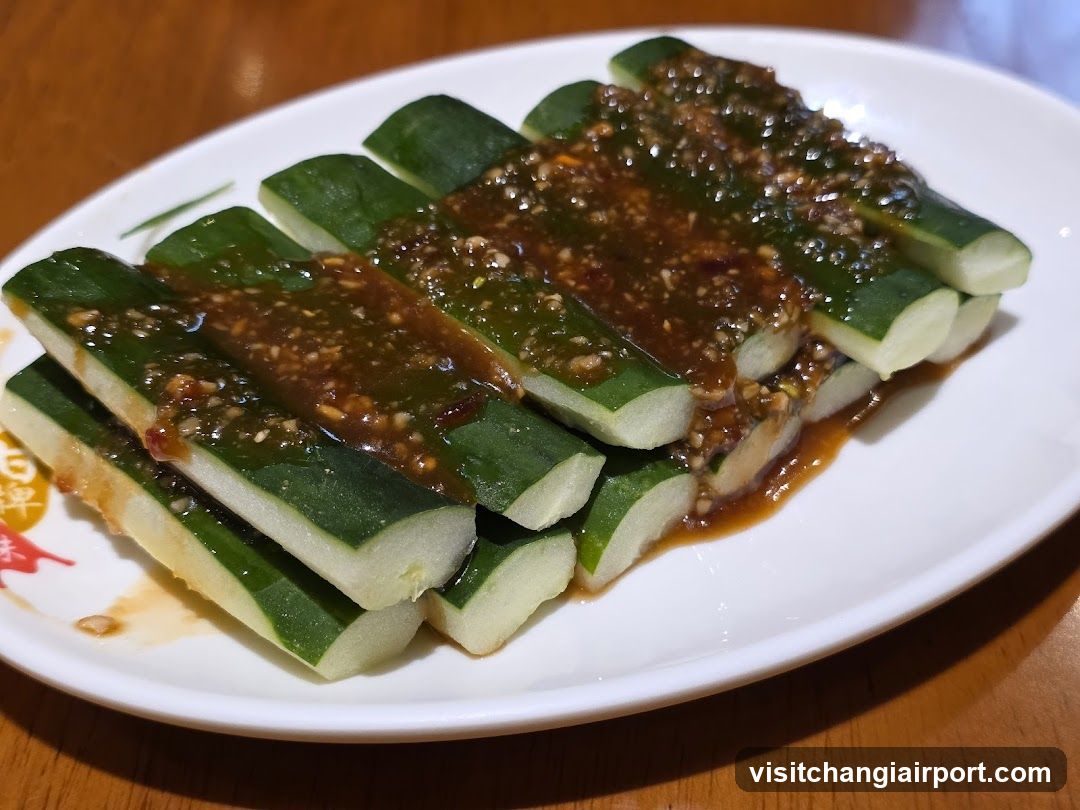 Cucumber Salad with Sesame Sauce